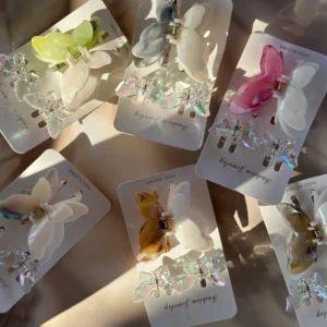 Butterfly Mini Claw Clip Set