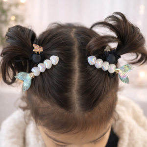 Mermaid Charm Hair Clips (Set of 3)