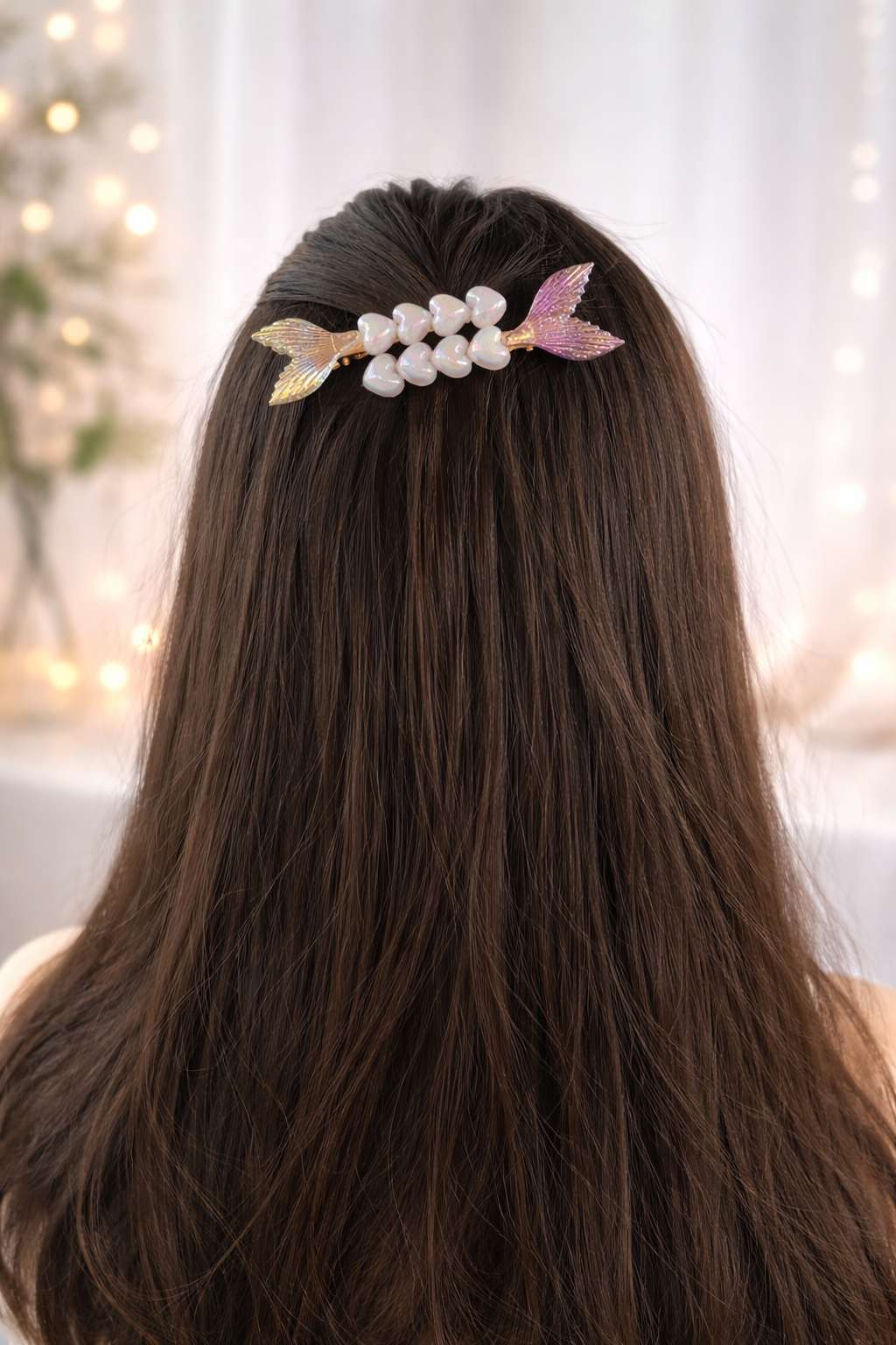 Mermaid Charm Hair Clips (Set of 3) - Image 2