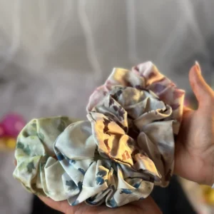 Muted Floral Scrunchie (SET OF 4)