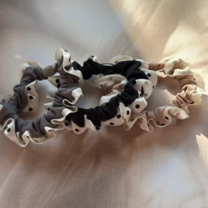Classic Polka Scrunchie Set (SET OF 3)