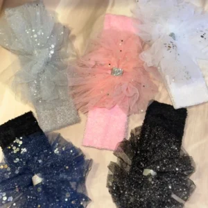 Stardust Tulle Baby Bands