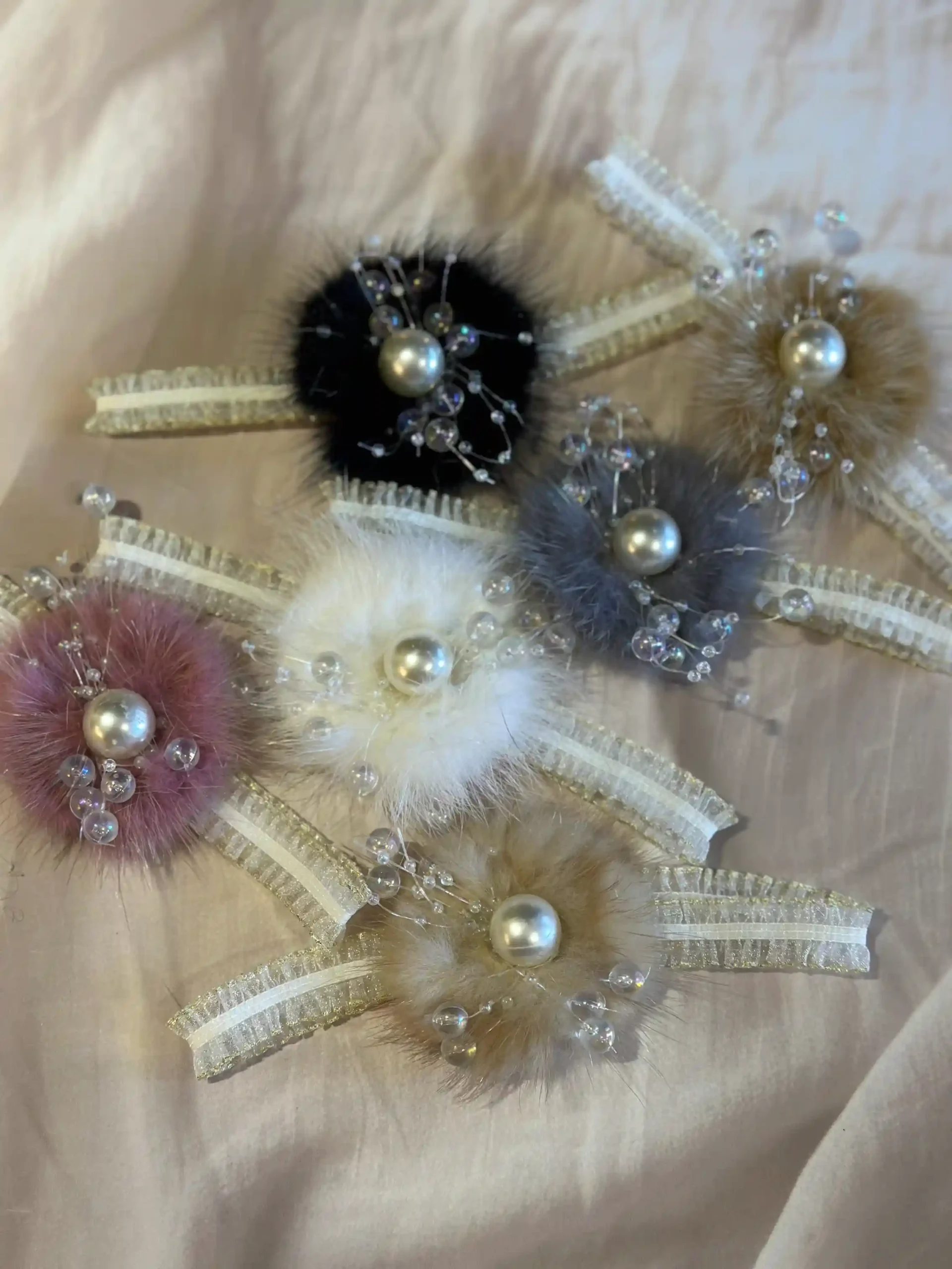 Pearl Puff Baby Bands