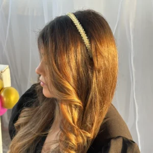 Gilded Crystal Headband