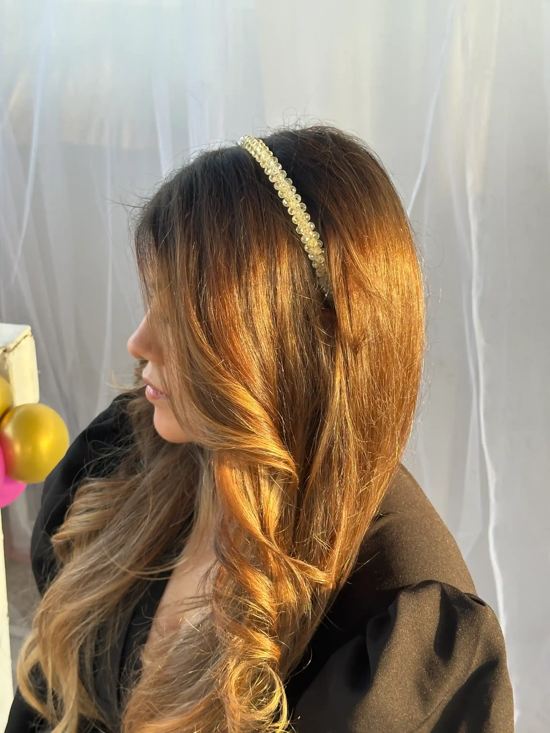 Gilded Crystal Headband